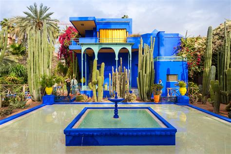 jardin majorelle morocco.